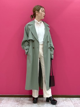 もっちさん（レディース・158cm）の春コーディネート