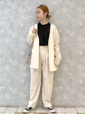 もっちさん（レディース・158cm）の春コーディネート