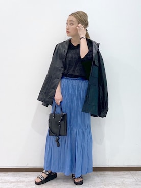 もっちさん（レディース・158cm）の春コーディネート