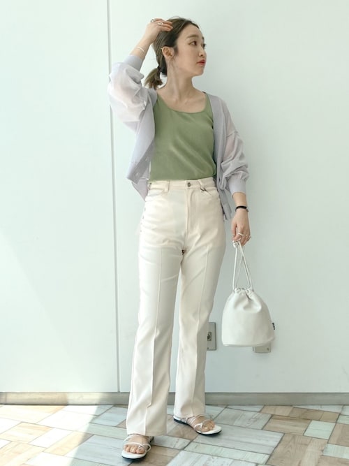 Pageboy 新宿ミロードもっちさんのカーディガン ボレロを使ったコーディネート Zozotown