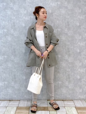 もっちさん（レディース・158cm）の春コーディネート