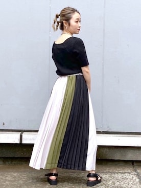 「これが私をアゲる服」｜もっちさん（レディース・158cm）の春コーディネート