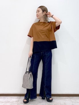 「これが私をアゲる服」｜もっちさん（レディース・158cm）の春コーディネート