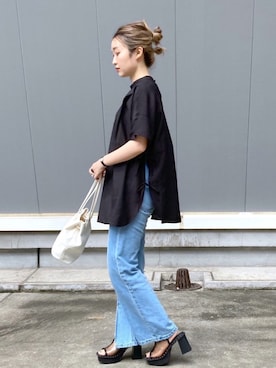 「これが私をアゲる服」｜もっちさん（レディース・158cm）の春コーディネート