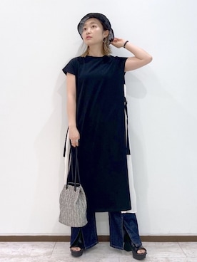 「これが私をアゲる服」｜もっちさん（レディース・158cm）の夏コーディネート