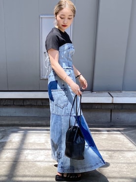 もっちさん（レディース・158cm）の夏コーディネート