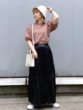 もっちさん(レディース・158cm)の夏コーディネート