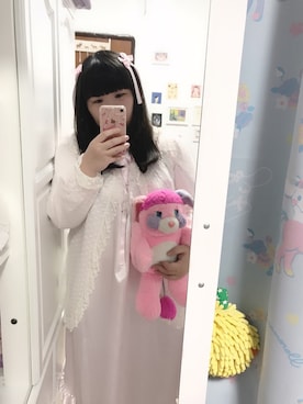「Nile PERCH（ナイルパーチ）のアイテム（ジャケット/アウター）」を使った、✟麋鹿✟♡🍓🎀 *.+゜さん（レディース・156cm）の冬コーディネート