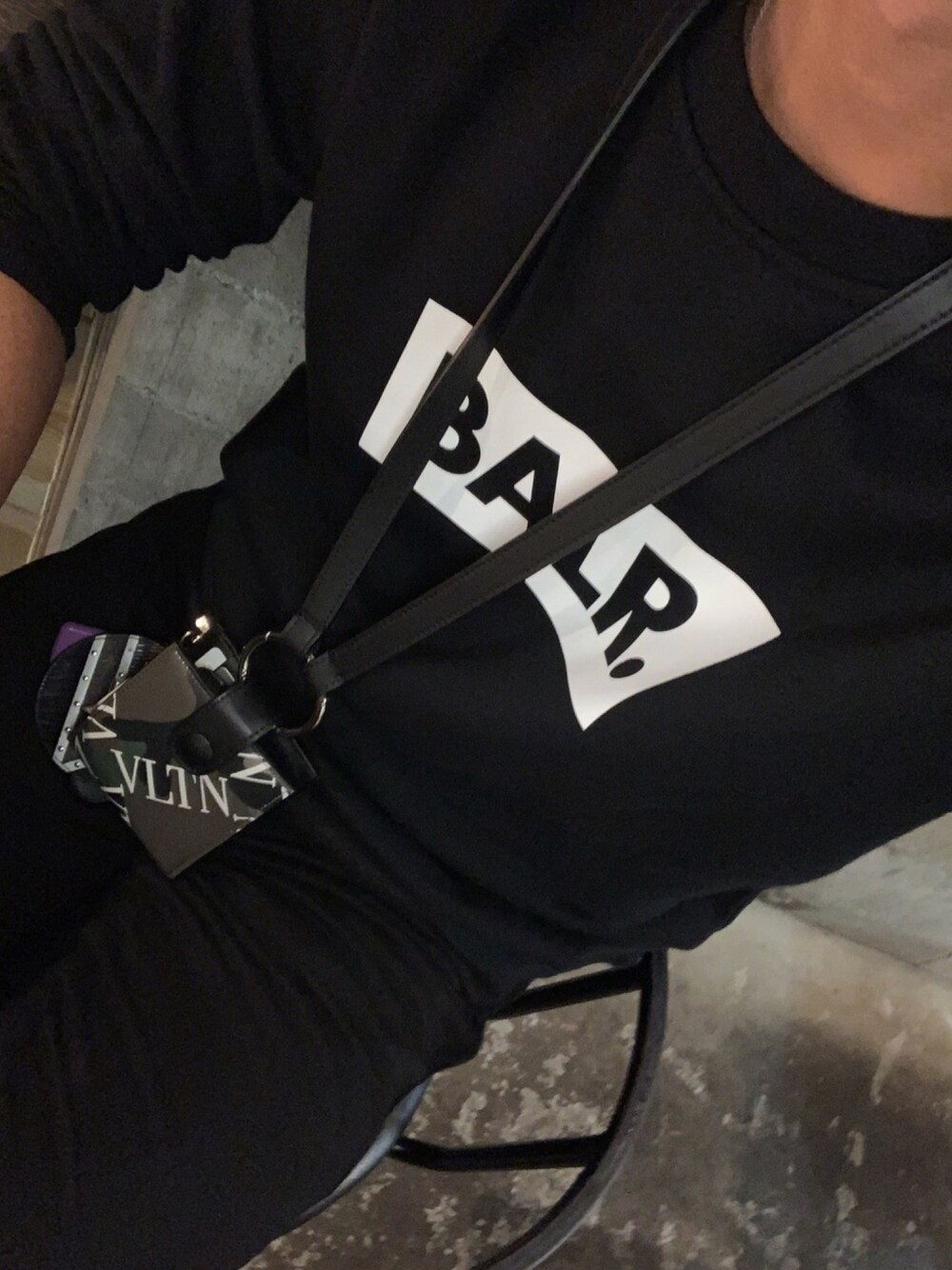 「休日スタイル、シンプルコーデ、秋コーデ、スポーツmix、いいね、save、フォローお願いします🤑、フォローミー、ボーラー、BALR.、サッカー」｜「VALENTINOのアイテム（財布、グリーン系）」を使った、目がーーーーさん（メンズ・170cm）の秋コーディネートの1枚目の写真