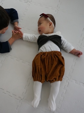 はるむぎさん(キッズ・70cm)の冬コーディネート