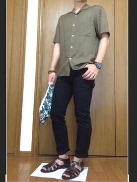 流風さん(メンズ・166cm)の夏コーディネート
