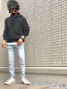 「adidas NEO Label（アディダス　ネオ　レーベル）のアイテム」を使った、ゆっこさん（メンズ・163cm）の秋コーディネート