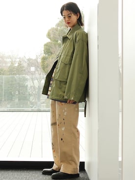 WAKAさん（レディース・170cm）の春コーディネート