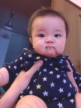 「GAPbaby」｜MOMOさん（キッズ・70cm）の秋コーディネート
