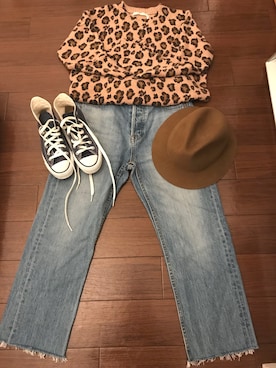 「アイテム（ピアス（両耳用））」を使った、MOMOさん（レディース・146cm・30代）の秋コーディネート