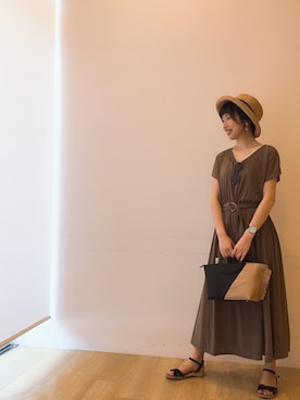 「お散歩大好き」｜niboshiさん（レディース・163cm）の夏コーディネート