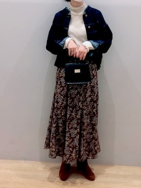 「autumn look」｜「アイテム（ジャケット/アウター）」を使った、niboshiさん（レディース・164cm）の秋コーディネート