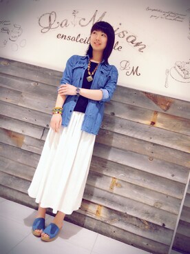 Risaさん(レディース・163cm)の春コーディネート