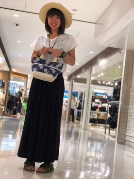 Risaさん（レディース・163cm）の夏コーディネート