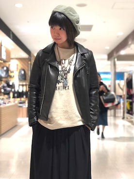 Risaさん（レディース・163cm）の秋コーディネート