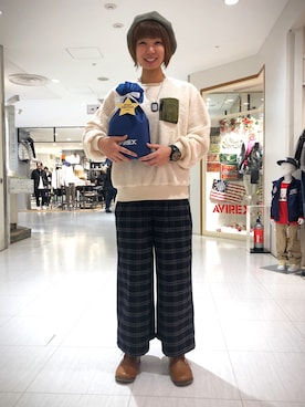 Risaさん(レディース・163cm)の冬コーディネート