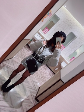 미리아さん(レディース・160cm)の冬コーディネート