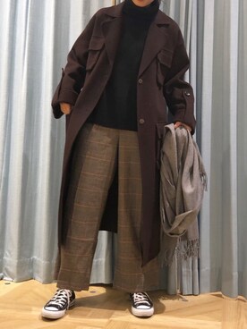 SARAさん（レディース・163cm）の冬コーディネート