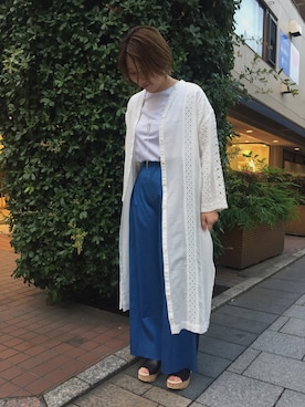 T.yukikoさん（レディース・157cm）の夏コーディネート