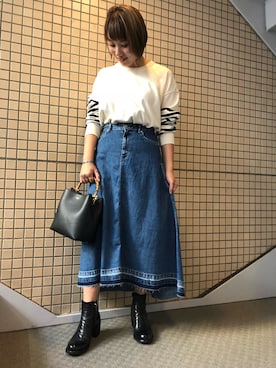 T.yukikoさん(レディース・157cm)の夏コーディネート