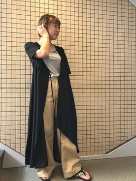 T.yukikoさん（レディース・157cm）の夏コーディネート