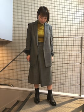 「RITO（リト）のアイテム（ジャケット/アウター）」を使った、T.yukikoさん（レディース・157cm）の秋コーディネート