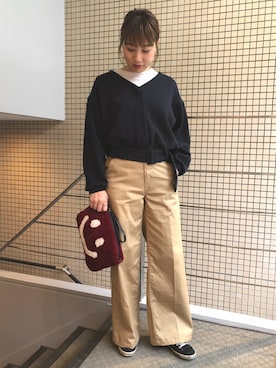 T.yukikoさん（レディース・157cm）の秋コーディネート