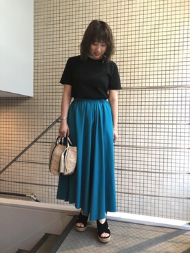 T.yukikoさん（レディース・157cm）の夏コーディネート