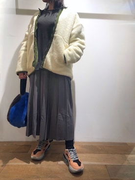 T.yukikoさん（レディース・157cm）の冬コーディネート