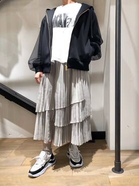 T.yukikoさん（レディース・157cm）の春コーディネート