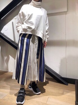 T.yukikoさん（レディース・157cm）の冬コーディネート