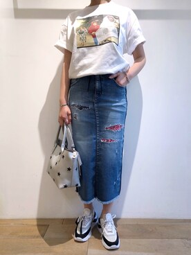 T.yukikoさん（レディース・157cm）の春コーディネート