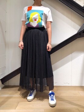 T.yukikoさん（レディース・157cm）の夏コーディネート