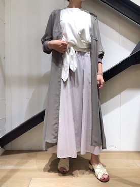 T.yukikoさん（レディース・156cm）の夏コーディネート