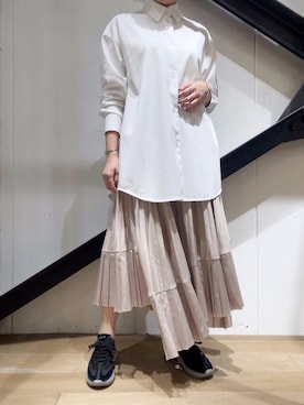 「J.C.M（ジェーシーエム）のアイテム」を使った、T.yukikoさん（レディース・156cm）の夏コーディネート