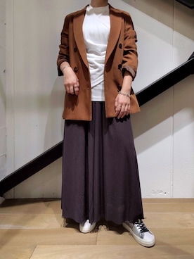 T.yukikoさん（レディース・156cm）の秋コーディネート