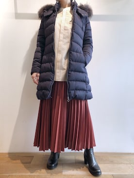 「SPORTMAX CODE（スポーツマックスコード）のアイテム」を使った、T.yukikoさん（レディース・156cm）の秋コーディネート