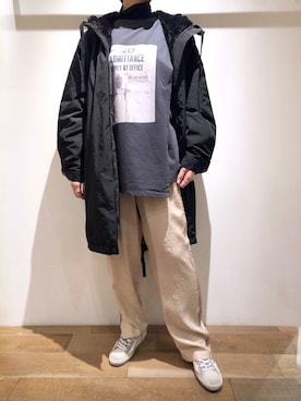 T.yukikoさん(レディース・156cm)の冬コーディネート