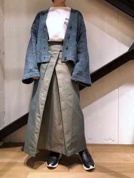 T.yukikoさん（レディース・156cm）の冬コーディネート