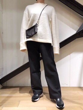 T.yukikoさん（レディース・156cm）の冬コーディネート