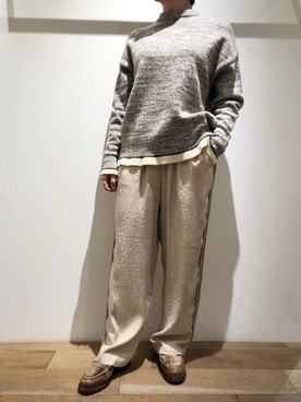 T.yukikoさん（レディース・156cm）の冬コーディネート