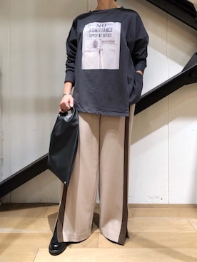 「RE LEAN（レリーン）のアイテム」を使った、T.yukikoさん（レディース・156cm）の冬コーディネート