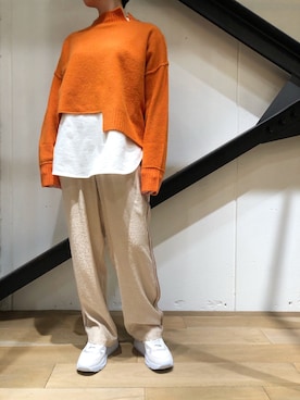 T.yukikoさん（レディース・156cm）の冬コーディネート