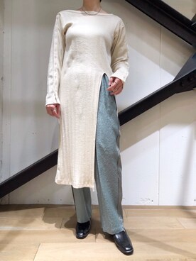 T.yukikoさん(レディース・156cm)の冬コーディネート