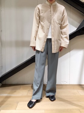 「B2nd」｜「アイテム（バレエシューズ）」を使った、T.yukikoさん（レディース・156cm）の冬コーディネート